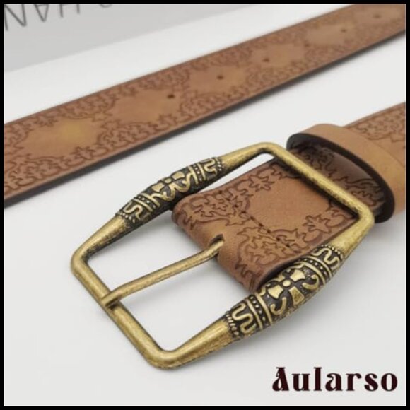 Western Faux Leather Belt for Women Adjustable Cowgirl Style main image 4